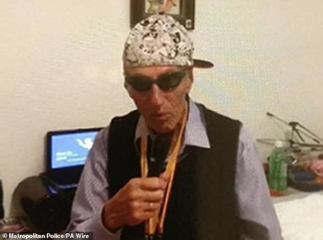 Harding shared a photo of his late grandfather, who he called 'Big G', over EncroChat