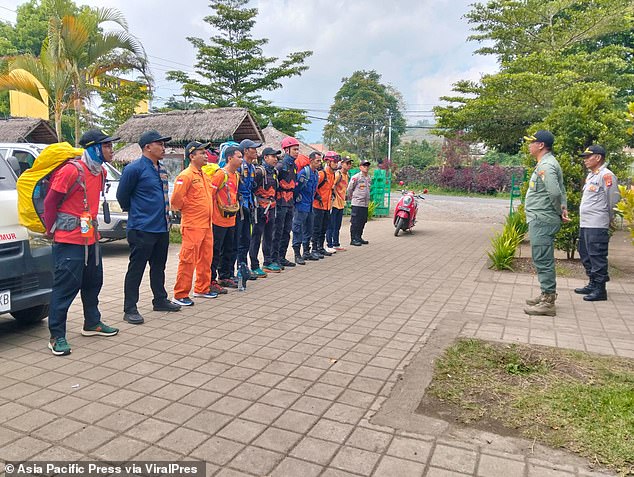 A rescue team was dispatched to the scene after receiving an emergency call at 2.32pm local time on Saturday