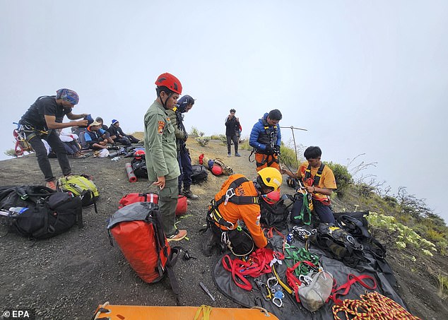 Speaking to press earlier this week, Nikolas Osman, spokesman for the East Lombok Police, said Ms Marins was hiking as part of a group and fell after suffering fatigue