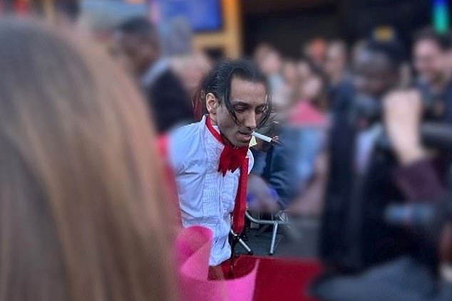 The sex offender was behind an event in 2023 when a fake red carpet scene was shot in London's West End with 90 children and dozens more teenage extras hired to provide a crowd