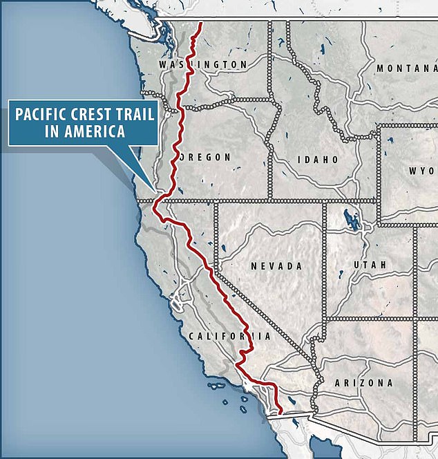 Before his accident, Mr Brown, who was also a keen fisherman, completed the 2,650-mile-long Pacific Crest Trail which stretches from Canada to Mexico on his bike