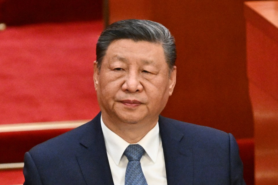 Xi Jinping at the opening ceremony of the Chinese People's Political Consultative Conference.