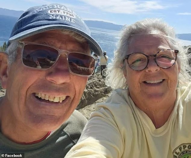 Two victims - 66-year-old Theresa Giullari (right) and 69-year-old James Guck (left) were visiting from New York when they lost their lives