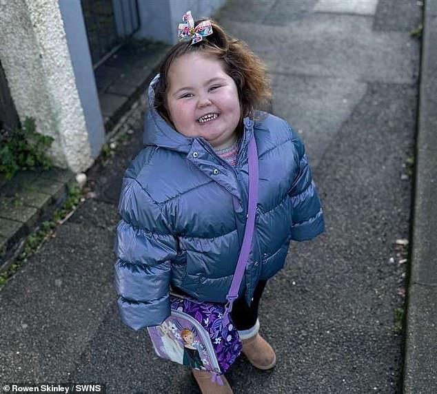 Bunnie (pictured) was taken to Medway Maritime Hospital in nearby Gillingham before being transferred to St Thomas' Hospital in Westminster, London , the following morning