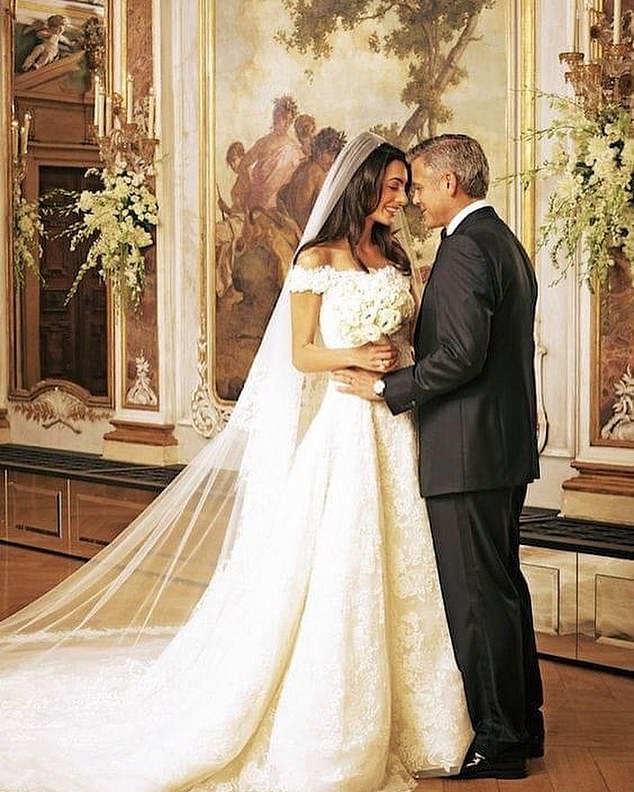 George Clooney and Amal Alamuddin's $4.6 million Venice wedding was notably smaller than Bezos and Sanchez's planned festivities - with the couple exchanging vows before 100 guests before hosting their reception at the seven-star Aman Canal Grande Venice hotel in September 2014