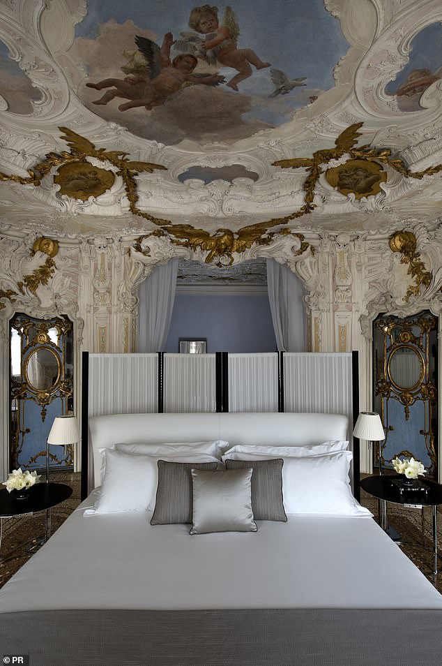 The Aman Venice's opulent suites complete with beautiful furnishings can cost as much as £10,000 per night