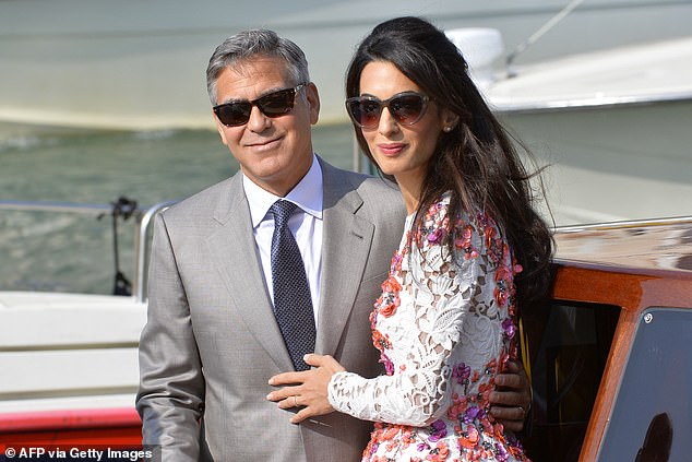 George and Amal Clooney (pictured), who met in Italy, got married at the Aman Venice in September 2014