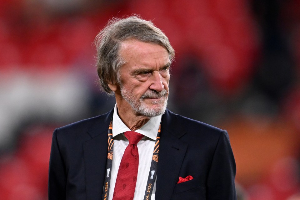 Sir Jim Ratcliffe, co-owner of Manchester United.