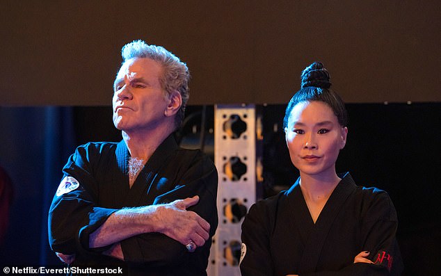Kim played Kim Da-Eun, a powerful South Korean sensei who is also the granddaughter of Kim Sun-Yung, the master who taught initially taught Kove's character John Kreese in his youth