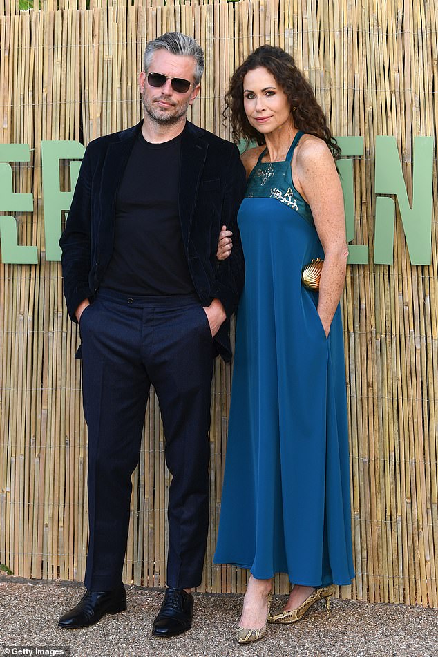 The actress, 55, linked arms with her partner Addison White O'Dea