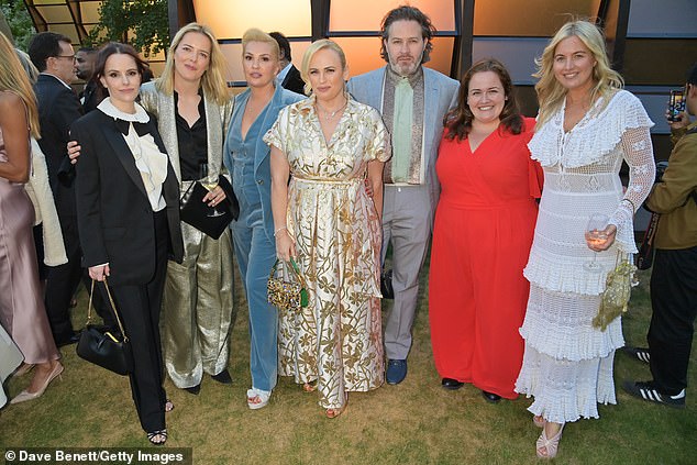Emily Hampshire, Ornela March, Ramona Agruma, Rebel Wilson, Michael Braun, Jessica Gunning and Marissa Montgomery (pictured L-R)