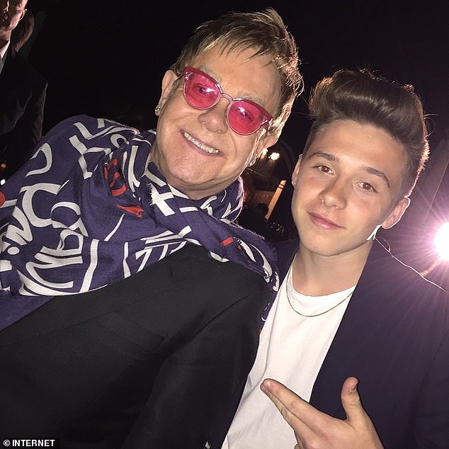 Sir Elton and his husband's very public show of support will no doubt cause tension in the Beckham family home, considering their long-standing friendship with Brooklyn's parents