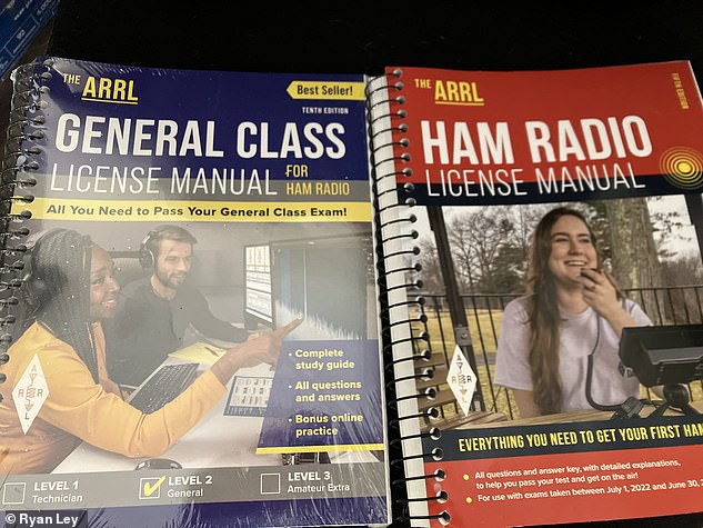 Beyond typical prepping techniques often associated with doomsday preppers, such as stockpiling amenities and bagging survival gizmos, Ryan also spends several hours a week 'reading and exercising' as part of his preparation. Pictured