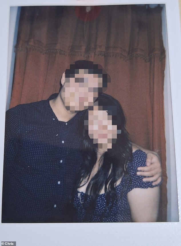Chris, 24, from Canada is also preparing the for the worst. He chose to remain anonymous for the article (pictured)