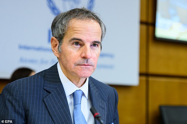 Director General of the International Atomic Energy Agency (IAEA), Rafael Mariano Grossi