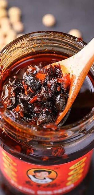 Laoganma Black Bean Chilli Sauce which is sold in 280g jars