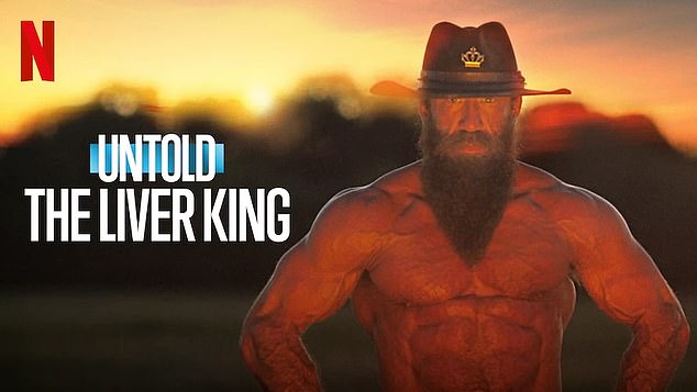 'Untold: The Liver King' explores his supplement empire and rise to the top by eating raw meat - specifically animal livers and testicles - on social media