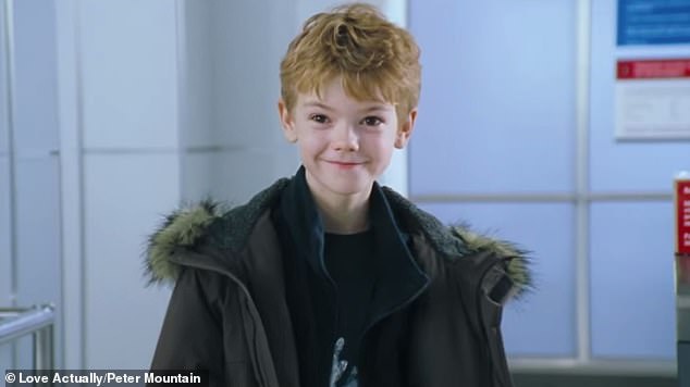 Actor Thomas shot to fame in Love Actually when he was just 13 and has gone on to star in hits like The Maze Runner series and Nanny McPhee
