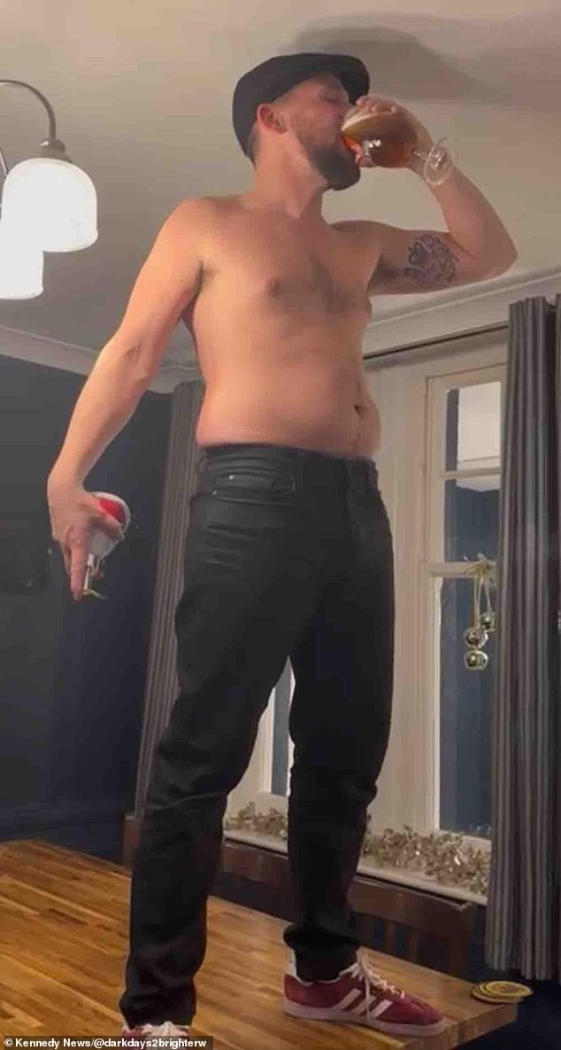 Despite almost dying, Dave admits he only managed a few months sober before falling back into his dangerous habits for three more years