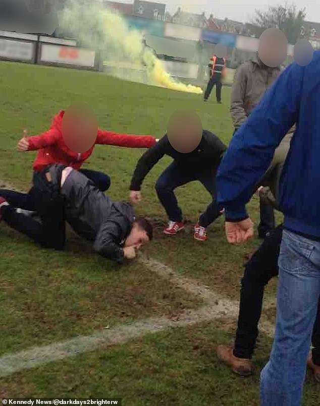 The former carpet fitter admitted he got a taste for it while drinking on football away days and lads' holidays