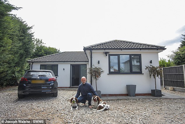 Mr Jones, who insists there is 'no public interest' in the bungalow being removed, argued that the council are 'bullying him' by removing a 'perfectly reasonable' property