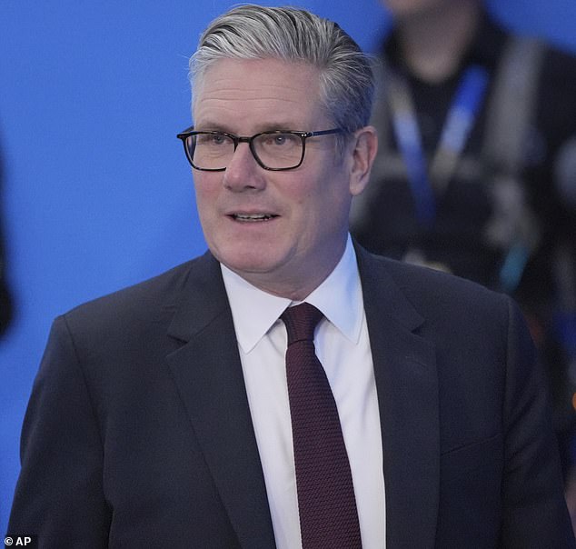 In his foreword to the national security strategy, Sir Keir set out an 'historic commitment' to spending 5 per cent of Britain's GDP on national security by 2035