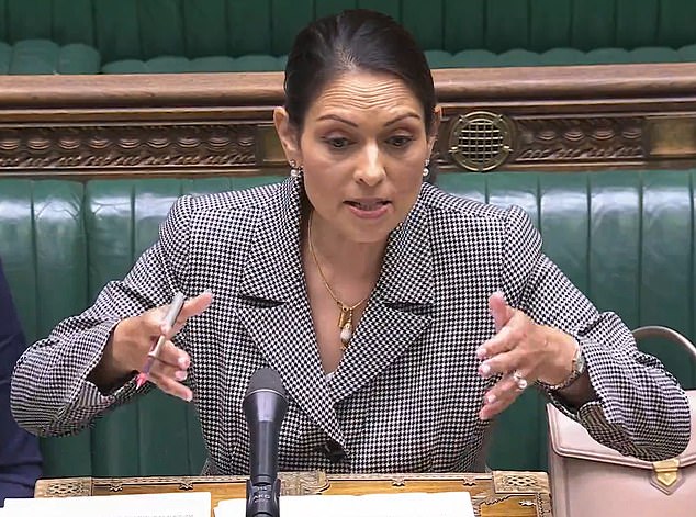 Tory shadow foreign secretary Priti Patel claimed the Government was going 'cap in hand' to China to bail out the British economy