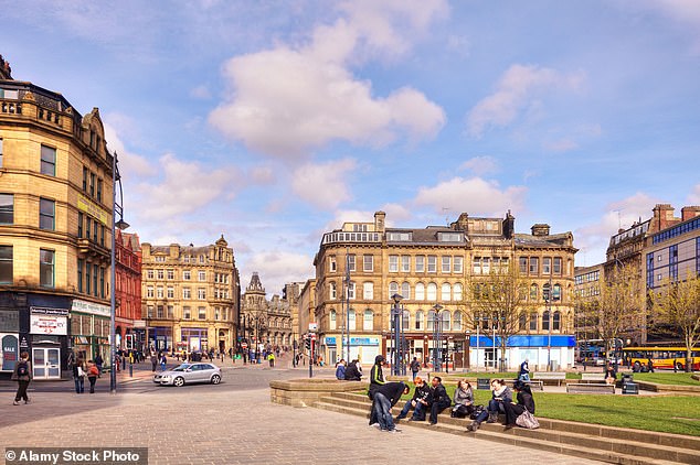 Bradford's town centre is bustling and becoming increasingly popular for UK-wide buyers