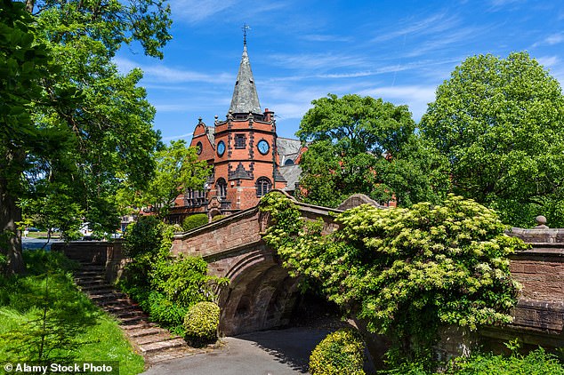 The Wirral, Merseyside, is beautifully situated in green spaces and historical architecture