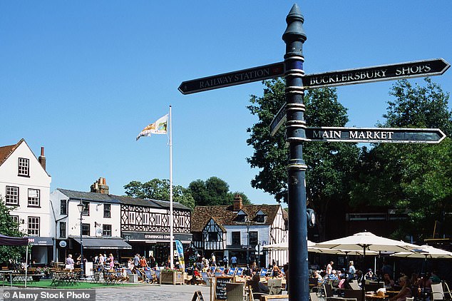 The market town of Hitchin, in Hertfordshire, is just a 30-minute train from London