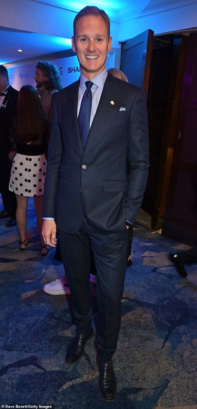 The Channel 5 presenter hosted the TRIC Awards on Tuesday at JW Marriott Grosvenor House in London while professional dancer Nadiya attended the ceremony as a guest