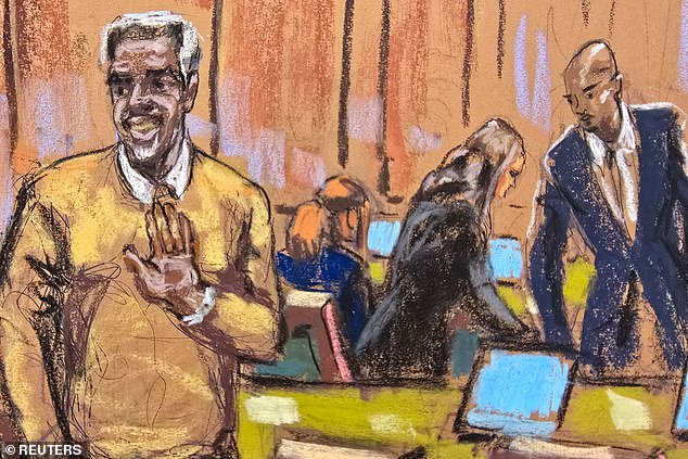 In a letter to U.S. District Judge Arun Subramanian prosecutors said they will no longer pursue theories presented during the blockbuster trial, including that the music mogul (pictured in court Tuesday) was involved in attempted arson and kidnapping