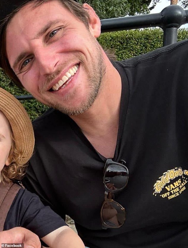 Mr O'Grady (pictured) is now raising money for his parents via GoFundMe to help them until his father is 'back on his feet'