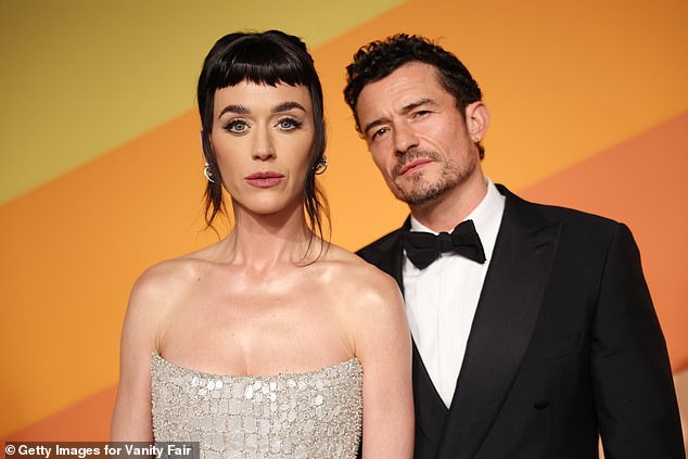 On Monday, DailyMail.com reported that Katy and Orlando were renting out their $30 million mansion in Montecito, California, to Chris Pratt and his wife Katherine Schwarzenegger, which only intensified rumors of a breakup; pictured March 2 in Beverly Hills, Calif.