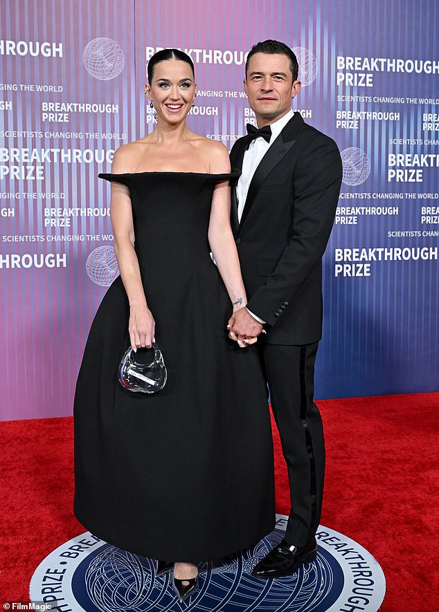 The source said the couple had intended to establish the rented mansion as 'their family home' before the situation changed. They added that Katy and Orlando have 'been living apart since Katy has been on tour'; pictured together in April in LA