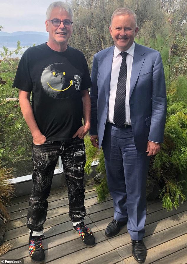 Supporters of the Mona gallery have included Anthony Albanese, who visited the museum in the lead-up to the 2019 election