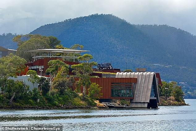 Mr Walsh opened MONA (pictured) in 2011 to show off his extensive art collection, describing the venue as a 'subversive adult Disneyland'
