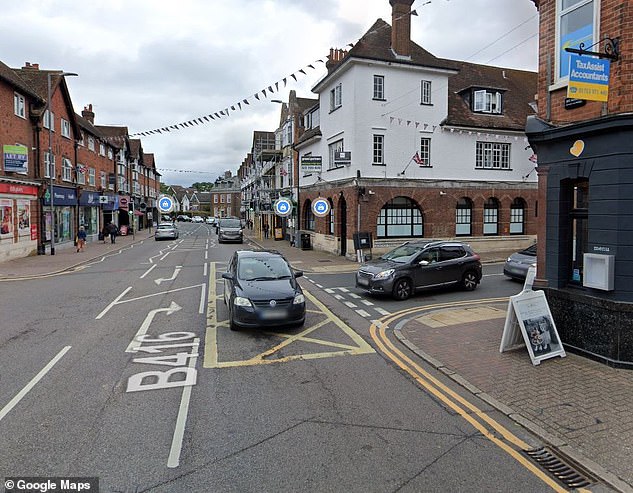 Buckinghamshire Council issued 3,618 PCNs worth £139,798 last year for yellow box junction infringements. This one at Packhorse Road junction with Station Road, Gerrards Cross was the most prolific