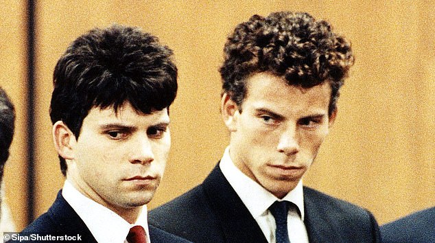 Erik and his older brother Lyle were imprisoned for life after murdering their parents Kitty and Jose inside their swanky Beverly Hills home in 1996
