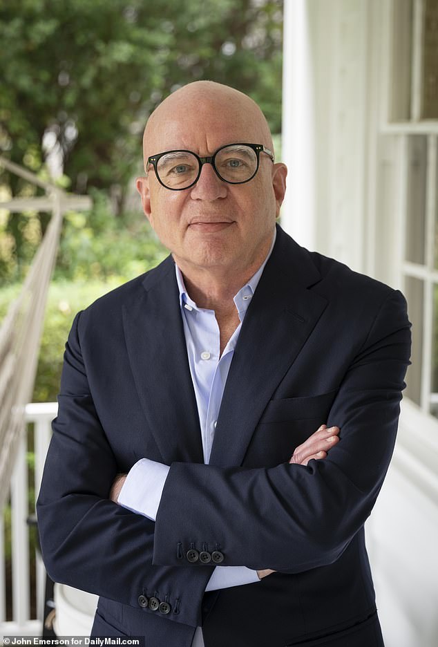 However, controversial Trump biographer Michael Wolff (pictured) said that Trump now sees Gabbard as a 'stooge' who will take the blame for the leaks