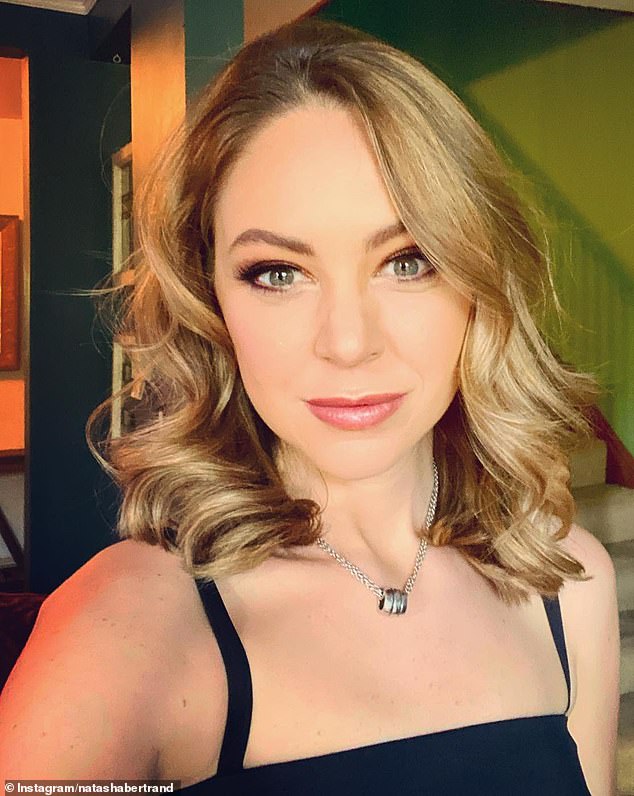 Tapper defended Natasha Bertrand (pictured), the CNN reporter who broke the story and whom Trump said should be fired