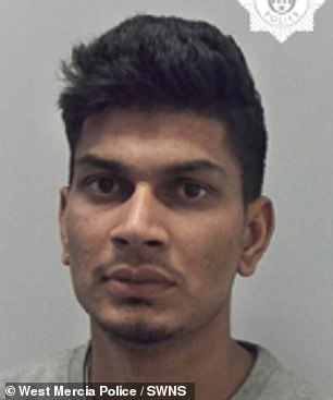 Pictured: Arshdeep Singh, 24, was also convicted of his murder