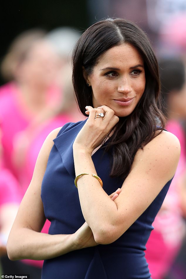 Meghan continues to serve as an Advocate for Political Participation and Leadership for UN Women, a role which she has held since 2014. She is pictured attending a reception at Government House on October 18, 2018 in Melbourne, Australia