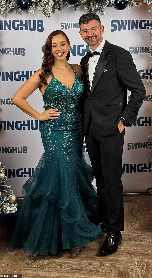 They chatted for six weeks before arranging for Olivia and Gage - who married in 2012 - to come over to their house for 'drinks' and it wasn't long before the group went upstairs for a 'fun time'