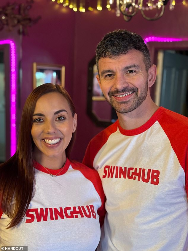 The married couple also '100 per cent' believe that sex clubs are safer than regular nightclubs because of the level of vetting in place
