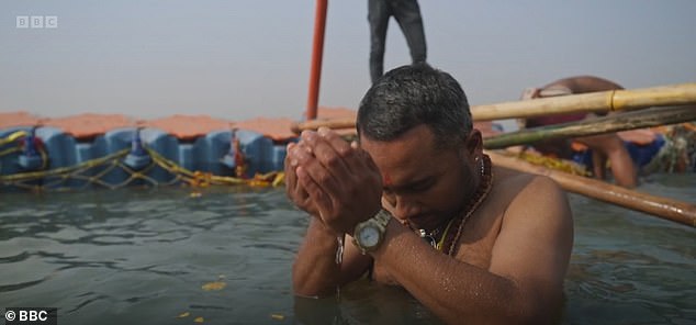 So, despite being a non-believer, he decided to take a pilgrimage to an important Hindu festival in his birthplace to reconnect with his heritage and process his grief