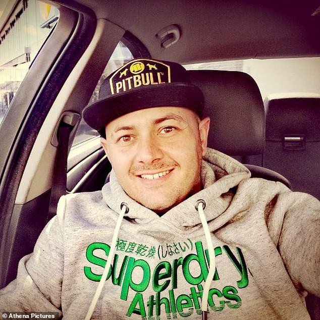 NEIGHBOUR: Dominique Saunders, 35, pictured, is alleged to have instead pocketed the cash and jetted off to Benidorm for a holiday