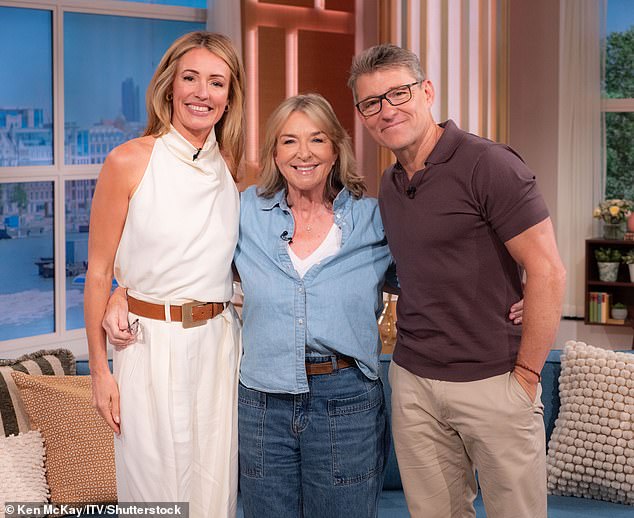 On Thursday's instalment of This Morning, Fern sat down with co-hosts Cat Deeley, 48, and Ben Shephard, 50 (both pictured)