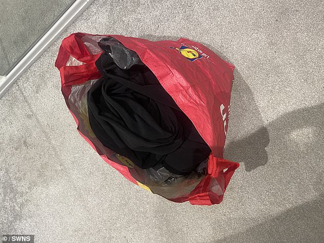 Ben had installed cameras after finding a mail order parcel of clothes under the stairs opened with labels cut out