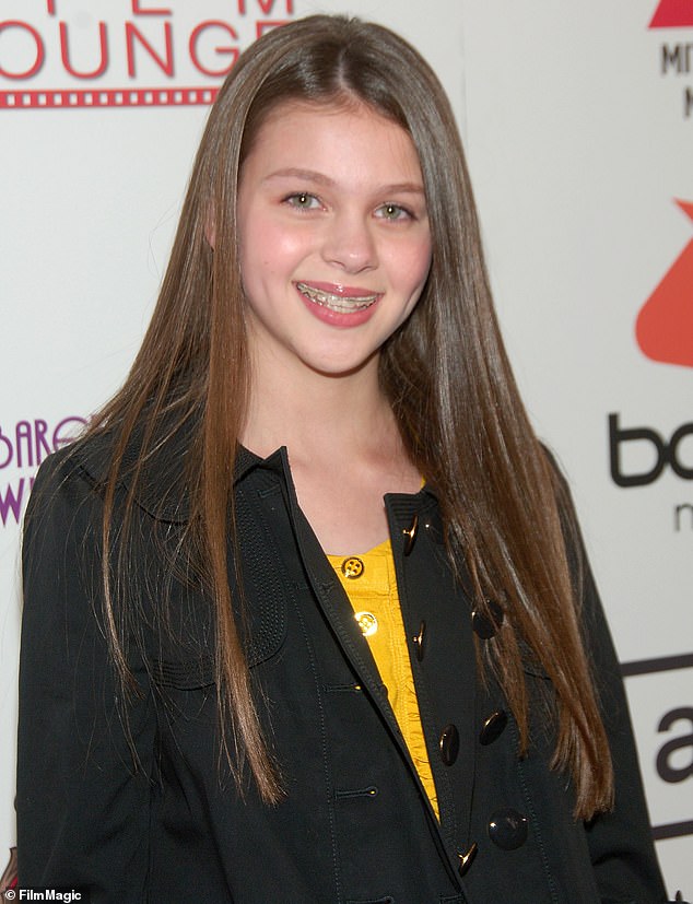 At the age of 11, Nicola made her screen debut in the Christmas comedy film Deck The Halls (2006); She is seen above in 2008 in NYC